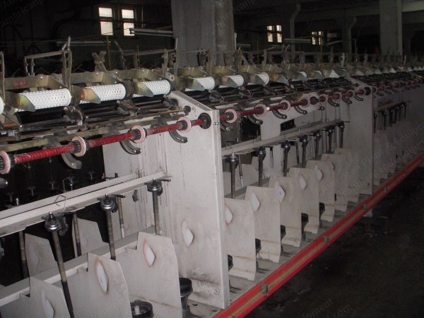 Saurer Allma, Filament Two For One Twister, 1998, 320 Spindles, 260mm Gauge, 140mm Pot