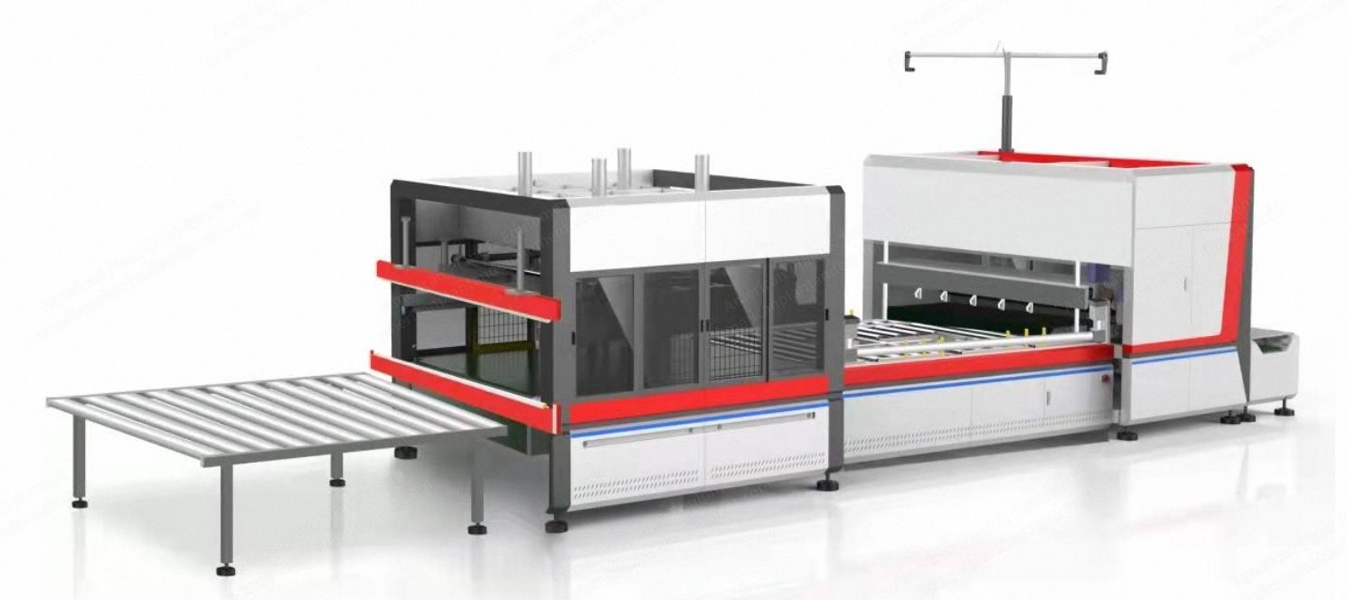 NovaStar, MP205, Mattress Compress & Roll Packing Machine, 100 Tons Max Pressure, 2060x2300mm Pressure Plate, Folding Function