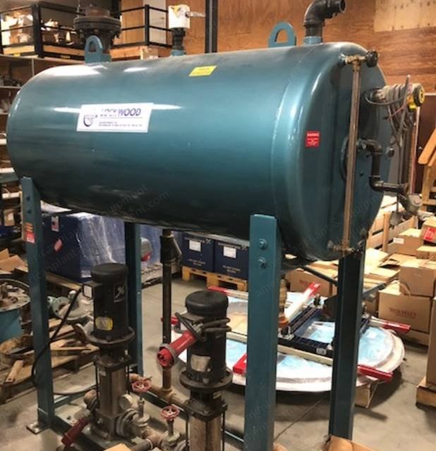 Superior, 150HP, 150 PSIG, Natural Gas and No. 2 Oil Boiler