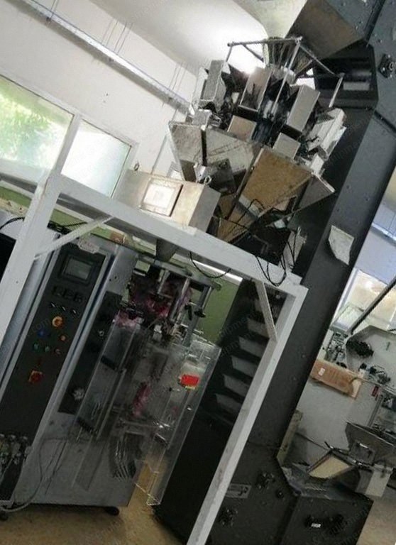 Rovema, VP, Vertical Wrapping Machine with 10 Head Weigher, Bucket Elevator, Refurbished Delta Automation