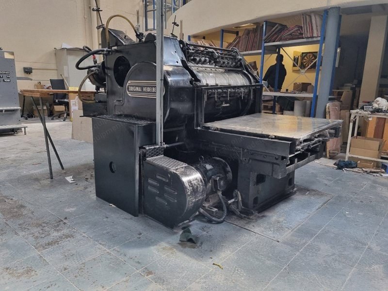 Heidelberg, SB, 1961, Cylinder Die Cutter, 540x770mm, Rebuilt 2021