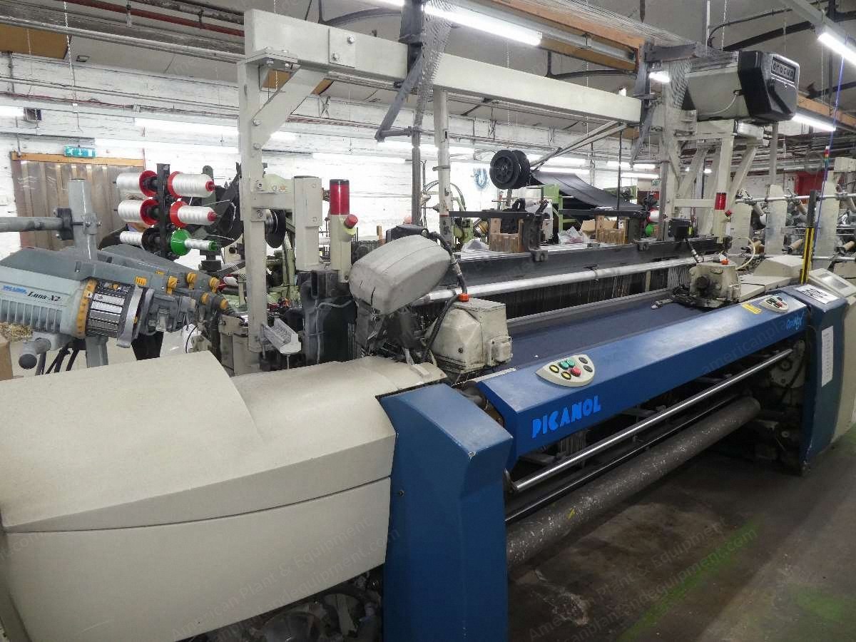 Picanol, GamMax, 2005, 2200mm, Rapier, 6 Colors, Staubli 2670 Dobby