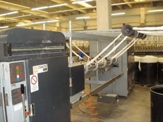 Cognetex, SC 22 V, 1994, Intersecting, 10 Couplings Feeding Creel, 2 Slivers Delivery, 2 Cans 800x1200mm