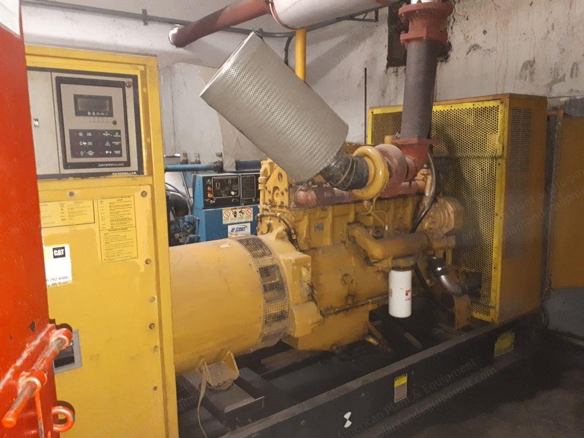 Caterpillar, 3406B, Diesel Generator, 400 kW, 460V