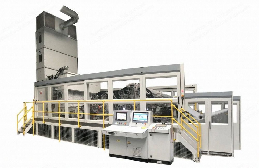 Spinnbau, Double Doffer Card, Working Width 2500mm, Avantrain, 1 Swift