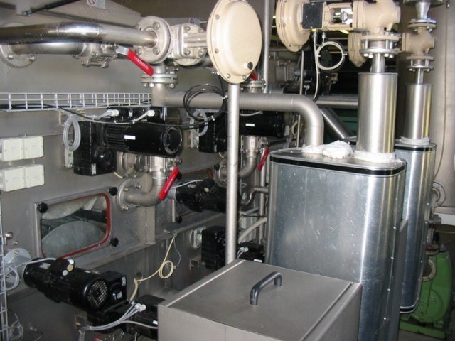 Kusters, Flipper, 2400mm, 5 Washing Compartments, Sieve Drums