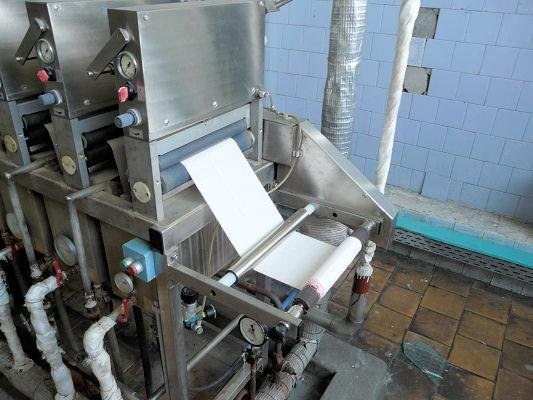 Benz, LFV-2R 350, 1988, Continuous Dyeing, Washing, and Bleaching Range, 350mm Width, 6 Washing Compartments