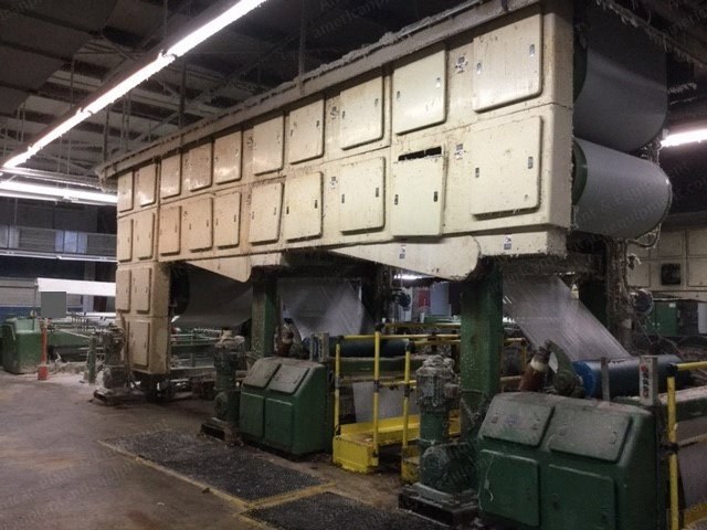 West Point Sizing Machine, 1998, Double Size Box, 108 inch Width, 22 Dry Cans