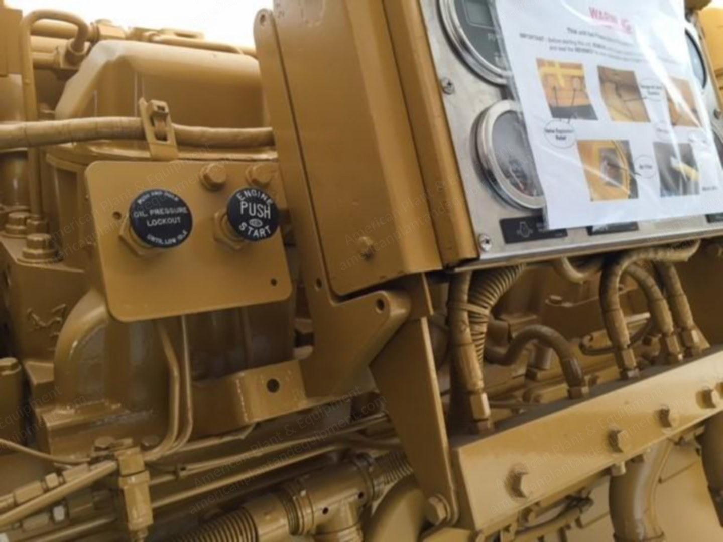 Caterpillar, 3512MUI, 2008, 1020kW, 50Hz, 600V, Diesel Generator Set