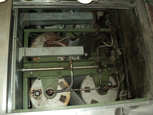 Sucker Muller Sizing Machine, 4000mm, 2 Gluing Boxes, 12 Drying Cylinders, 16 Position Creel