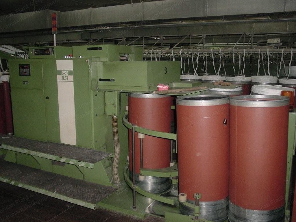 Complete Ring Spinning Plant, 50 Ton/Month, 3,168 Spindles