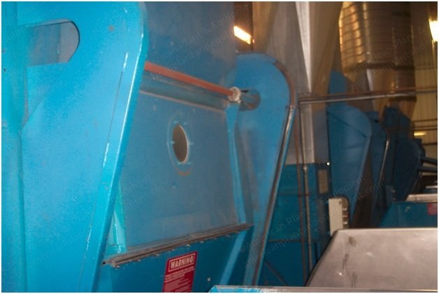 Challenge, Pacesetter, 1996-1999, 400 lb. Capacity, Gas Heated, Pass Through, Side Lint Filters