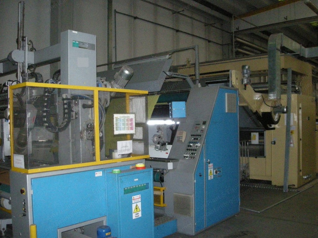 Babcock, 1028, 2001, 2200mm Working Width, 6 Compartments, Thermo-Oil Heated