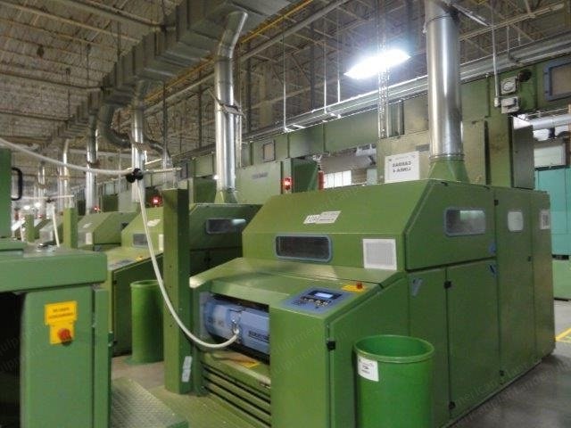 Trutzschler, DK 903 IDF, 2002, Carding Machines, with Integrated Draw Frames, 20x48 Inch Can Size