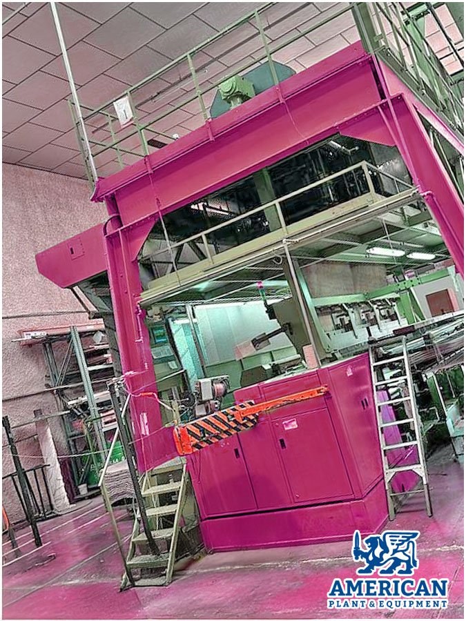 Van de Wiele, CRM72-400, 1993, 4000mm Width, 5 Colors, 2 PTR Electronic Jacquards