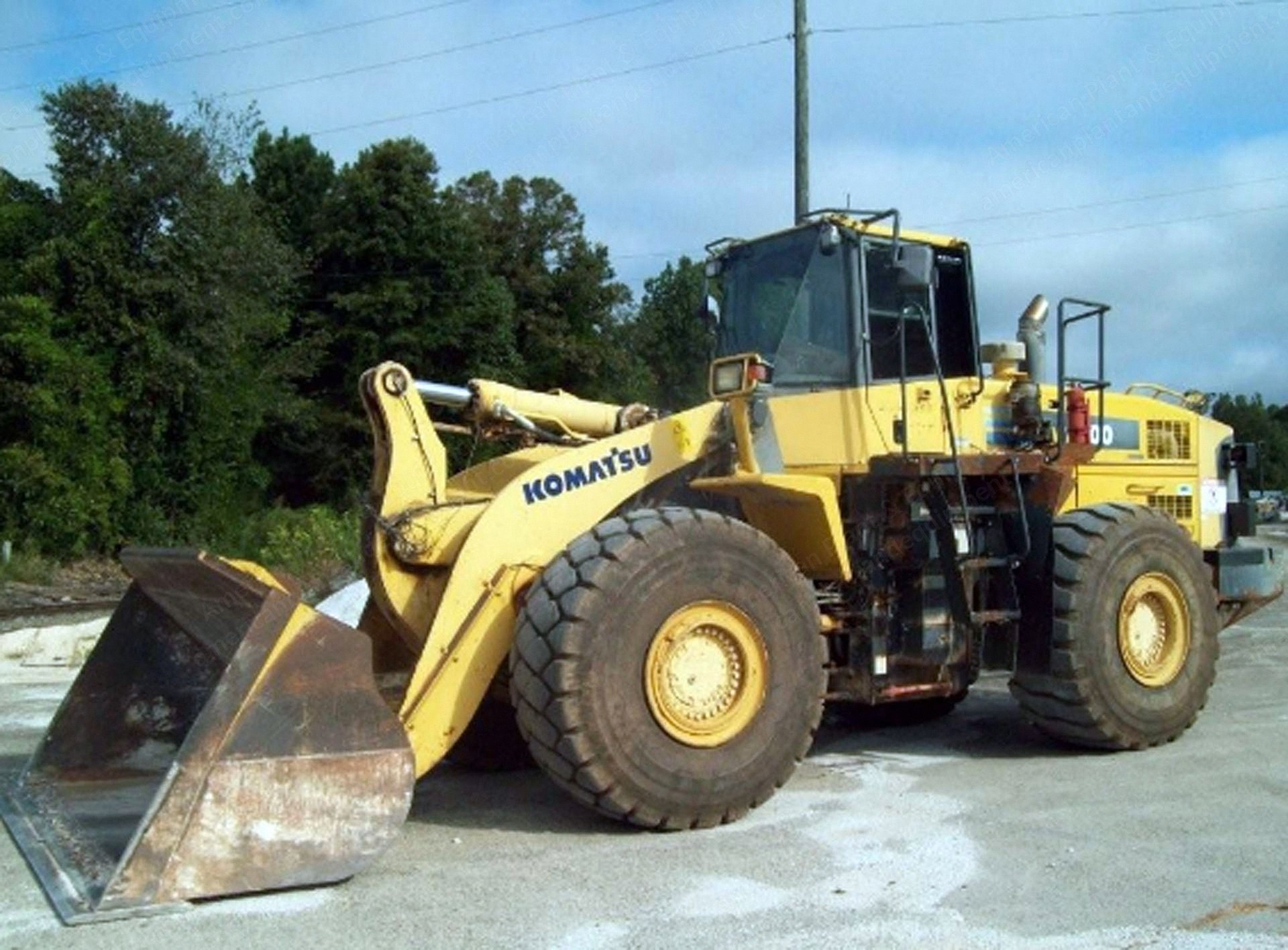 Komatsu, WA500-6, 2008, Wheel Loader, 18000 Hours, GP Bucket, Loadrite Scale System