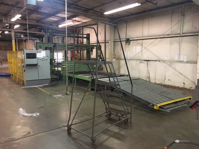 Fecken and Kirfel, C-52, 1995, CNC Cutter, Working Width 2300mm, Max Cutting Height 50"