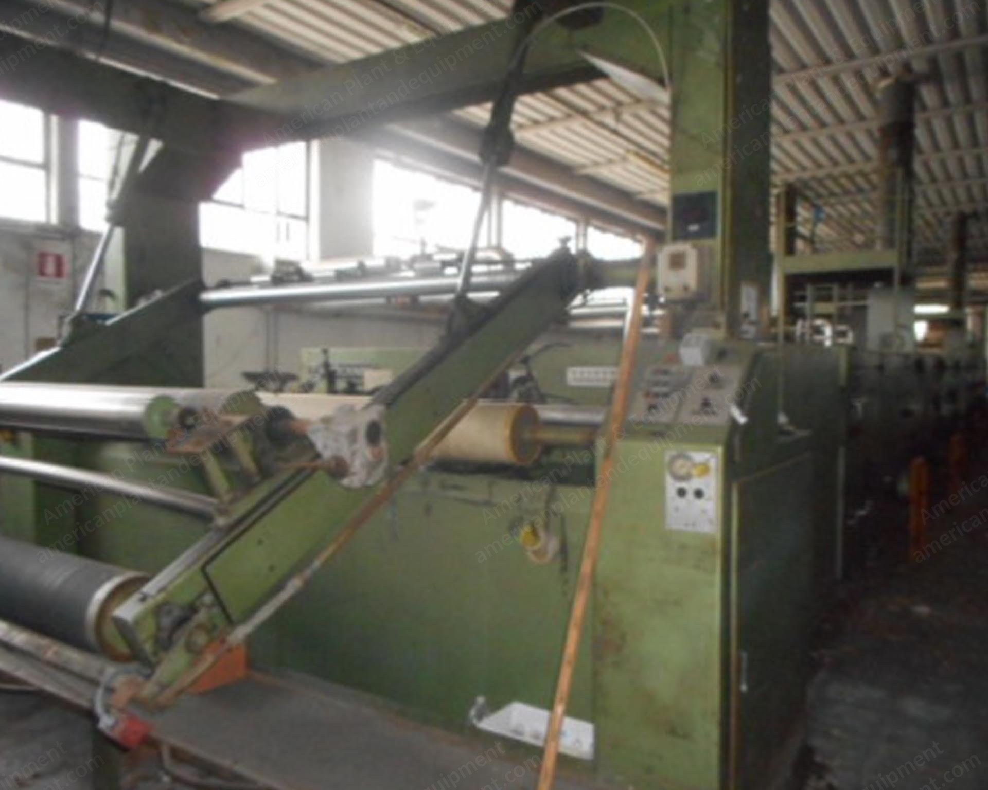 Bruckner, Artos, Bianco, Stenter Line, 2000mm Working Width, 6 Chambers, Oil Heated, Pin and Clip Chain