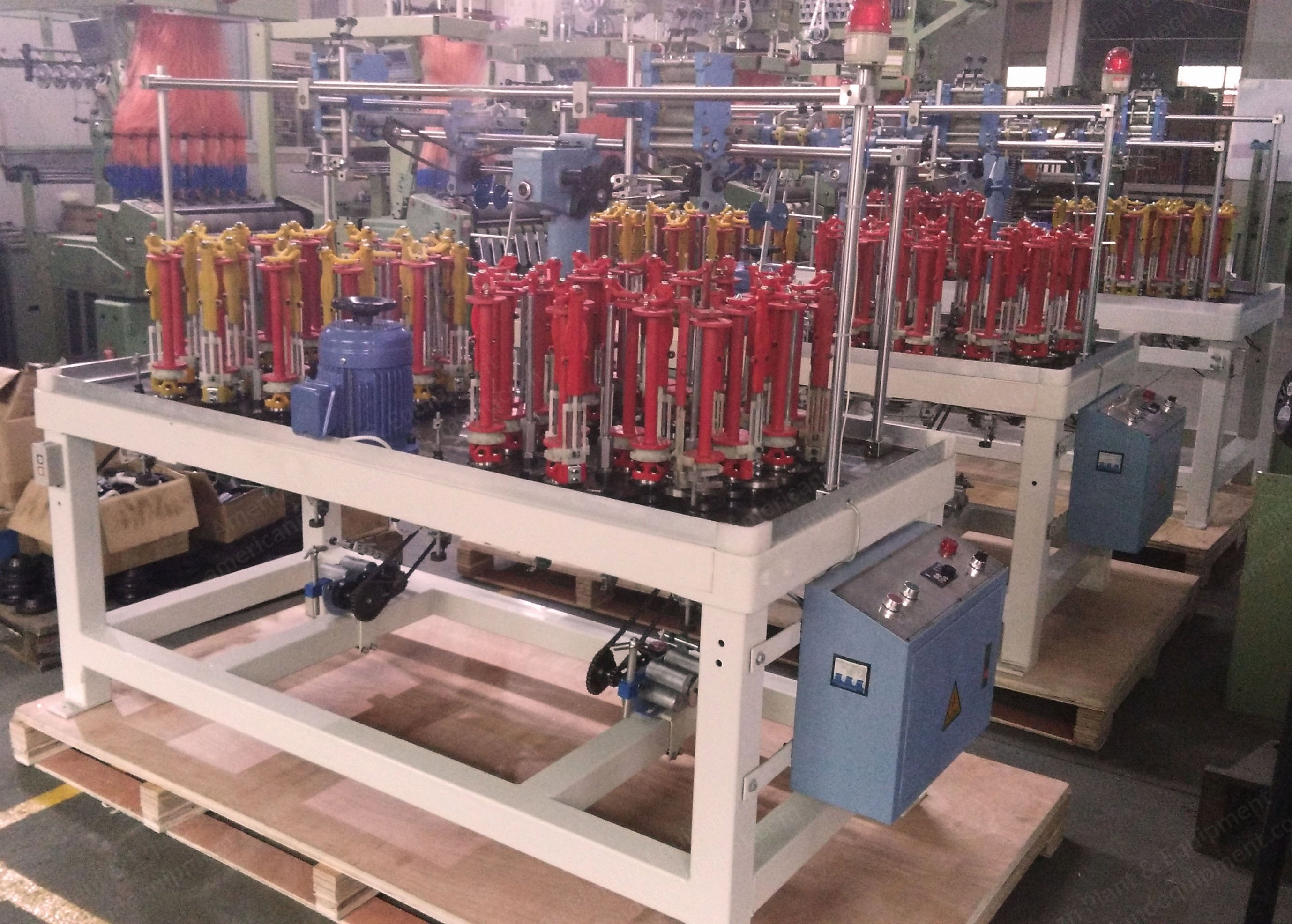 NovaStar, BE103, High-Speed Braiding Machine, 360 RPM Rotor Speed, 1 to 2 HP Motor