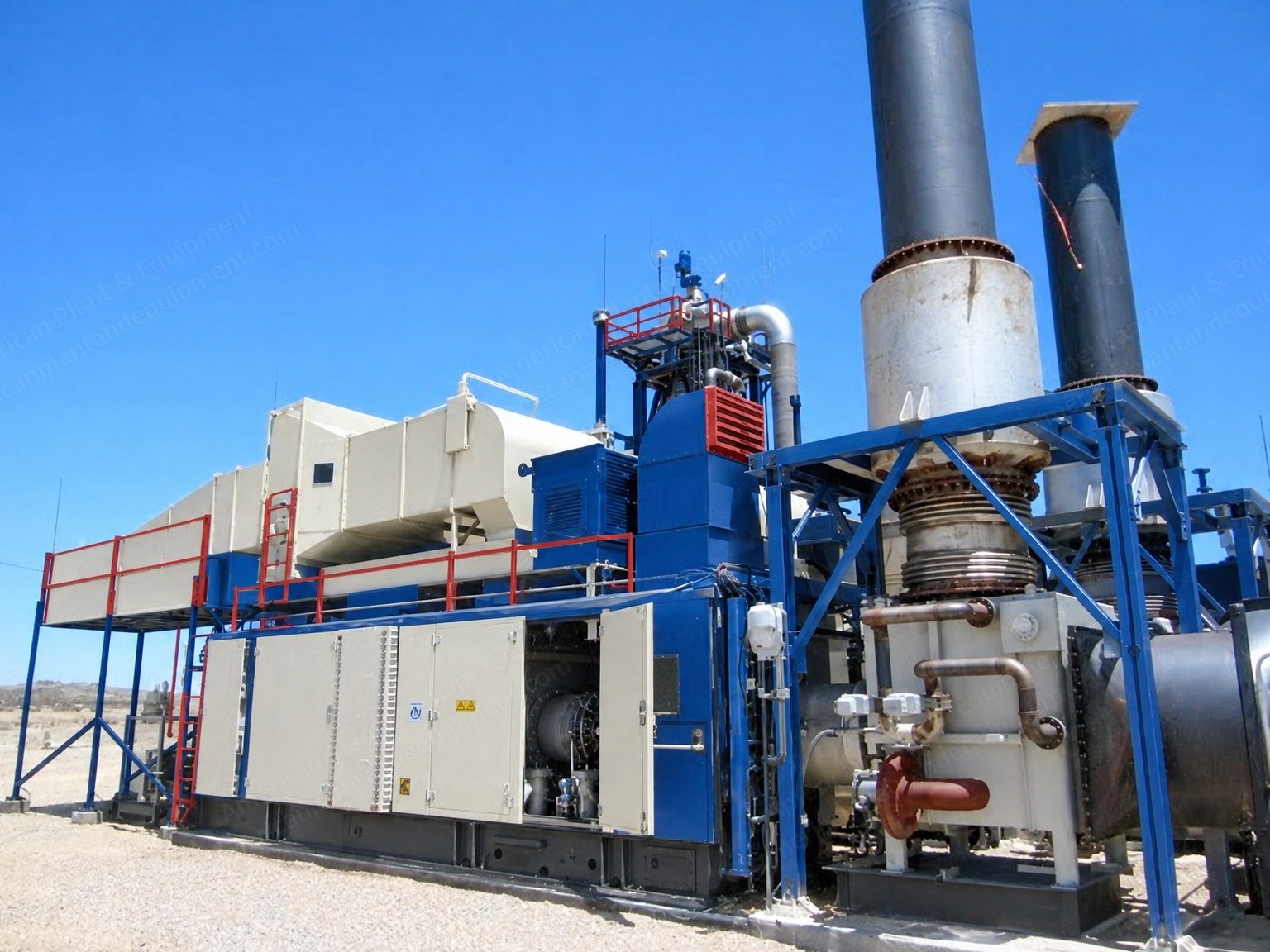 Solar Turbines, Centaur 40, Natural Gas Turbine Power Package, 3.5 MW per Unit