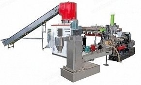 NovaStar, CZ134, PP/PE Film Compactor Pelletizing Machine, Double Stage, 180mm Screw Diameter, 800-1000 kg/hr Output