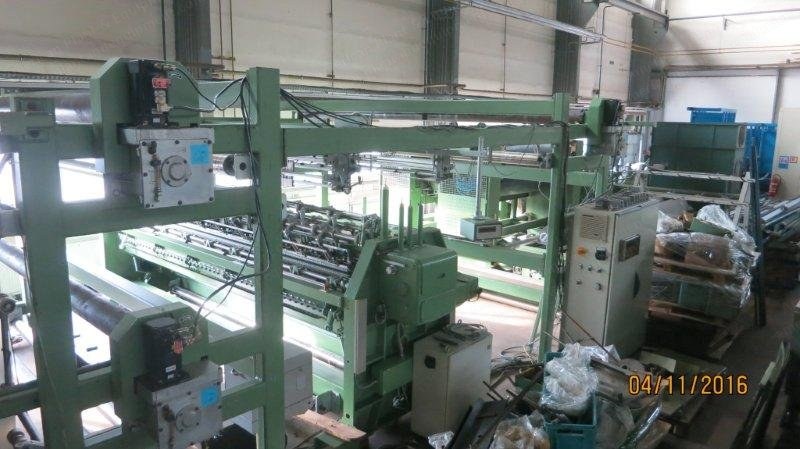 Karl Mayer, 14123, 1998, Gauge 16, Width 136 inches (3454mm), Terry Warp Knitting Machine