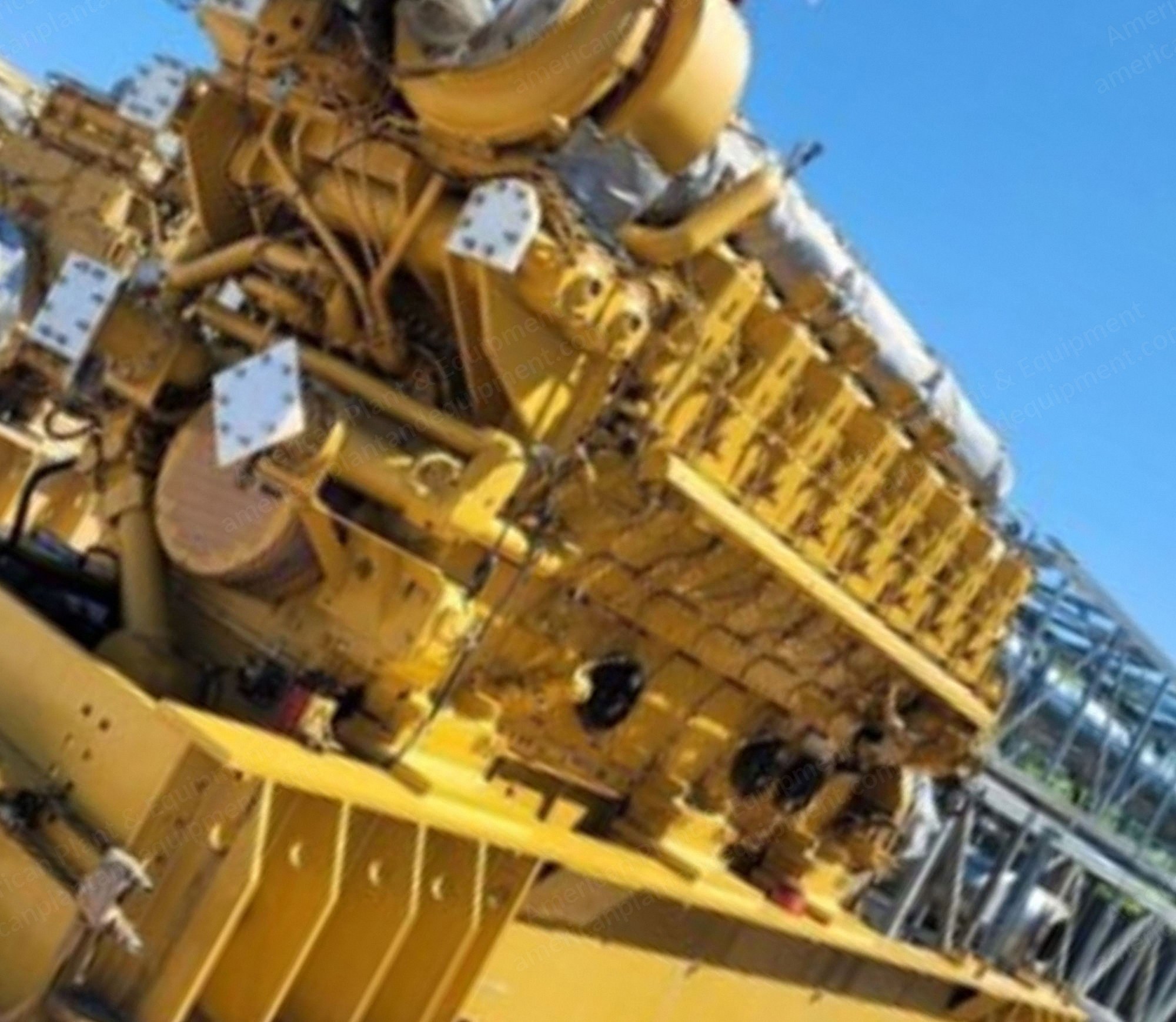 Caterpillar, C280-16, 2014, 5500 kVA, 5733 HP, Diesel Generator Set