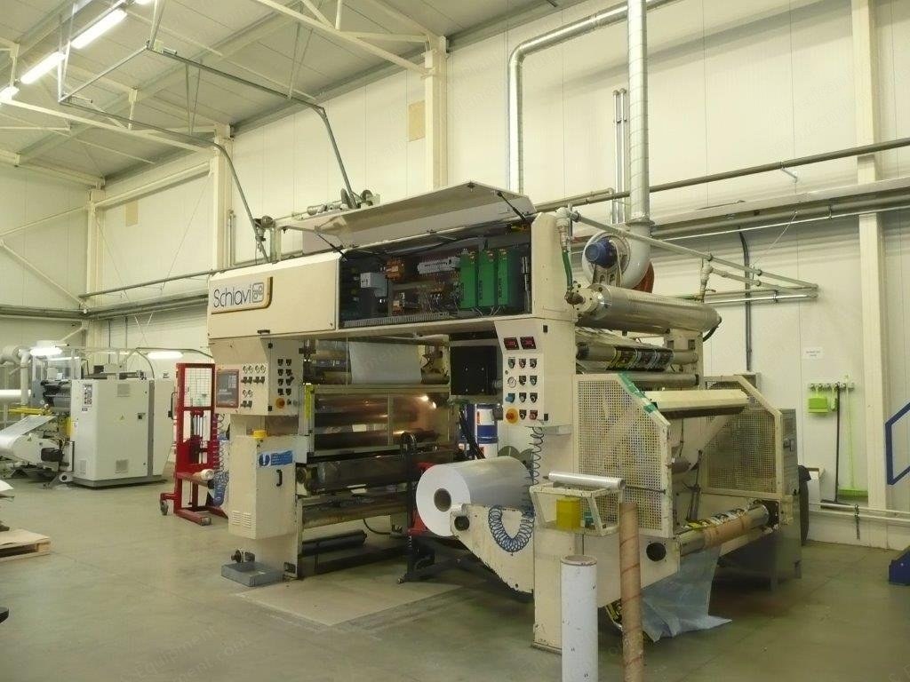 Schiavi, Eco Convert Junior, 2001, Solventless Laminator, 575 to 1100mm Laminating Width