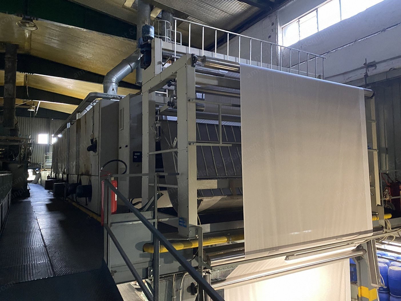 Reggiani, Unica 320/15/13, 1997, 3200mm Working Width, 13 Colors, 5 Chambers Gas Dryer