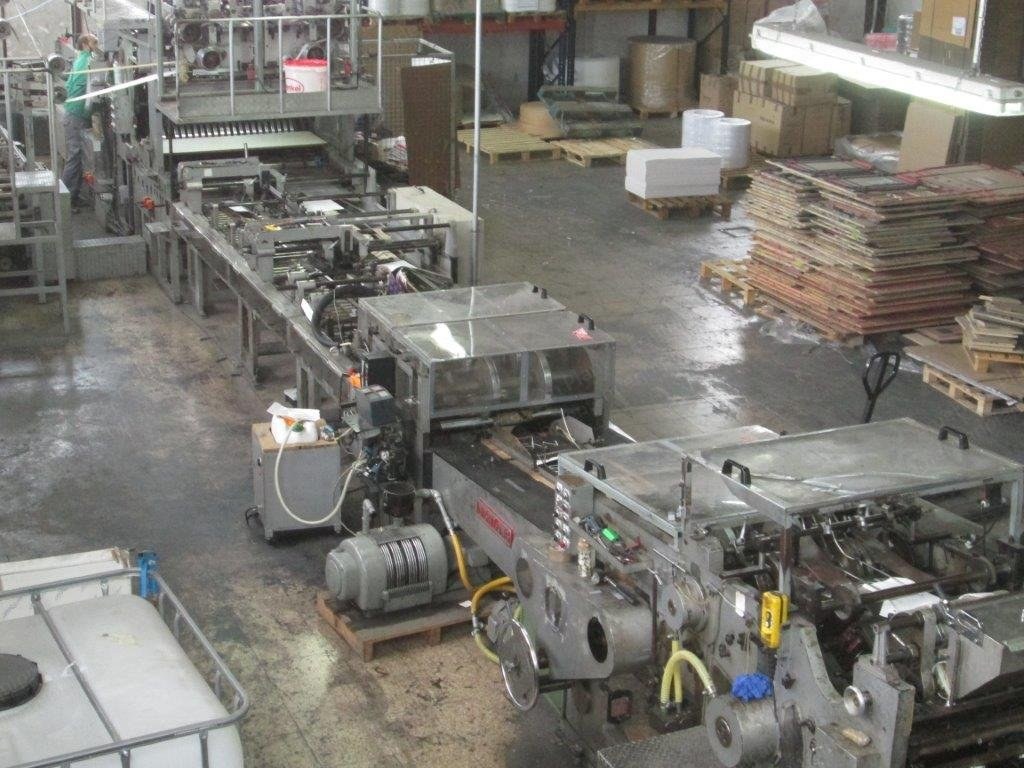 Newlong, 345T+505 TH, 1991, SOS Carrybag Machine, Sheet-Fed, Twisted Rope Handle