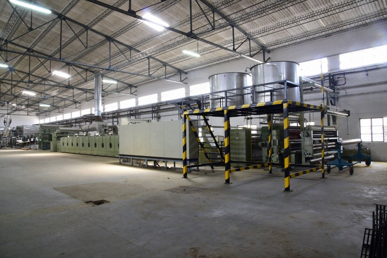 Babcock, Stenter Frame, 1998, 3200mm Working Width, 6 Chambers, Thermal Oil Heated