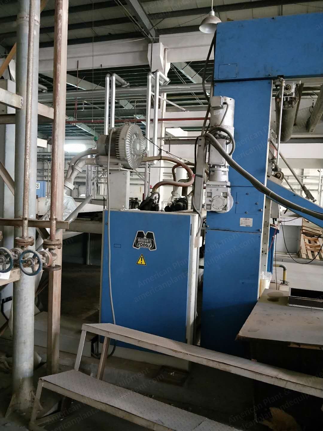 Monfongs Stenter, 2012, Working Width 2000mm, 8 Chambers, Oil Heated