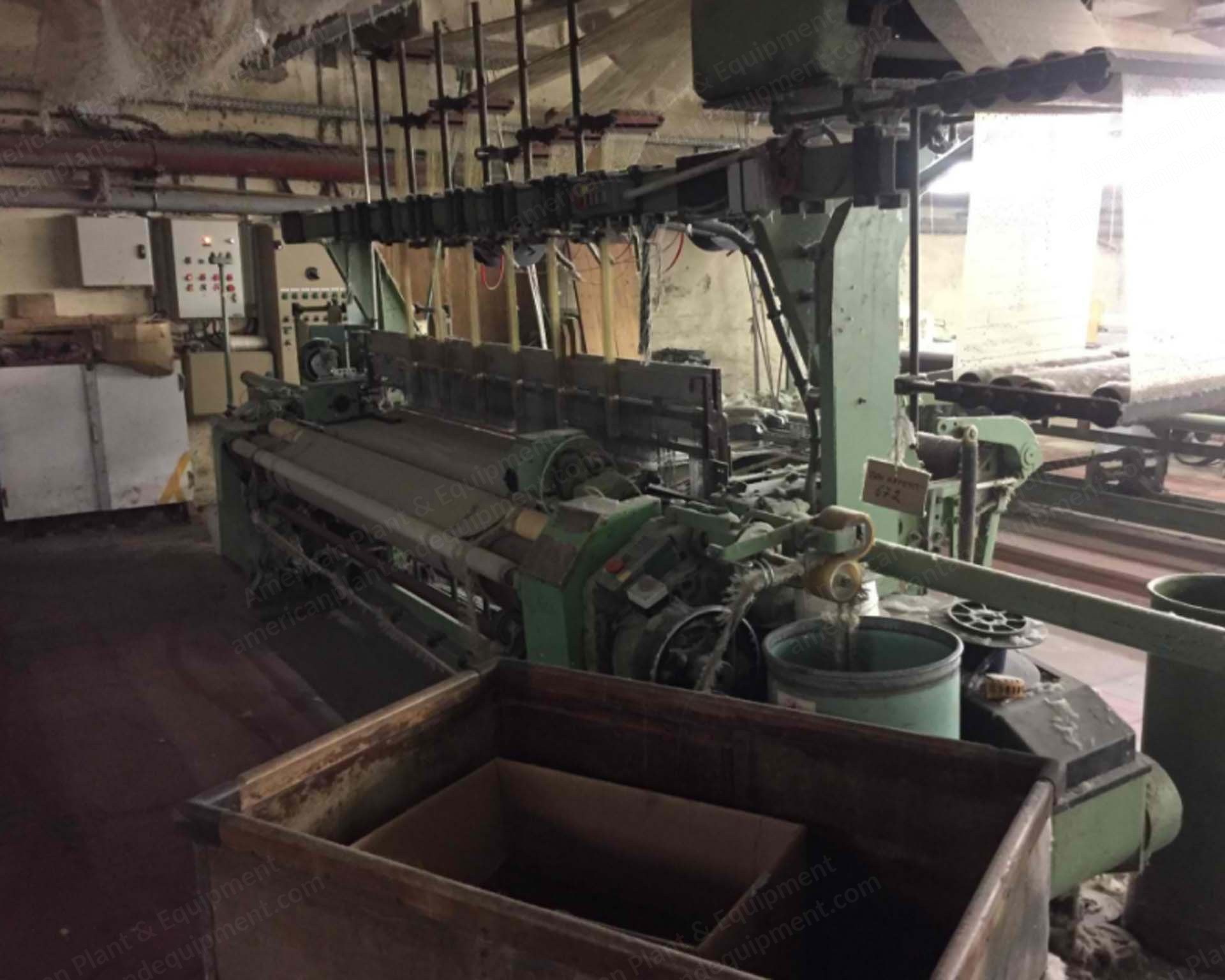 Dornier, GWV, 1979, Rapier Looms, Width 2500mm and 2400mm, 2/4 Colors, Cam Box, Tucking Unit