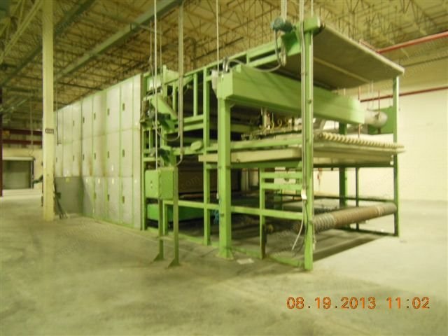 Aztec, 3-Pass Gas Fired Oven, 126 inch Belt Width, 29 ft Long