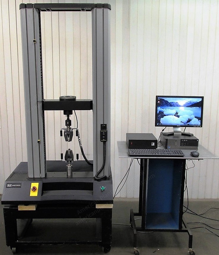 Instron, 4465, Capacity 5kN, 48 inch Stroke, Table Top Electro-Mechanical Tension & Compression Testing Machine