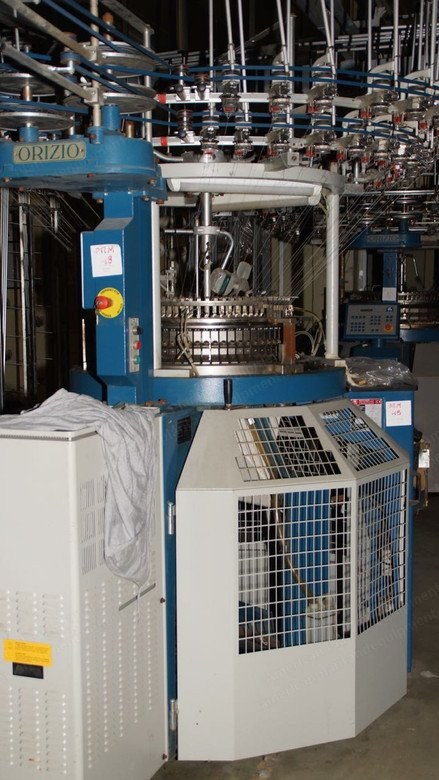 Orizio, John/C, Circular Knitting Machines, 16" to 30" Diameter