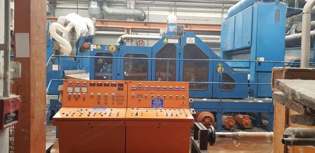 Trutzschler, Spinnbau, Ramisch Kleinewefers, Edelman Thermobond Line, 1986, 2200mm Width, 120m/min Speed