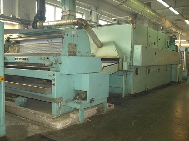Fleissner Thermoprocessing Line, 1988, 2200mm Working Width, 160-170C Working Temperature