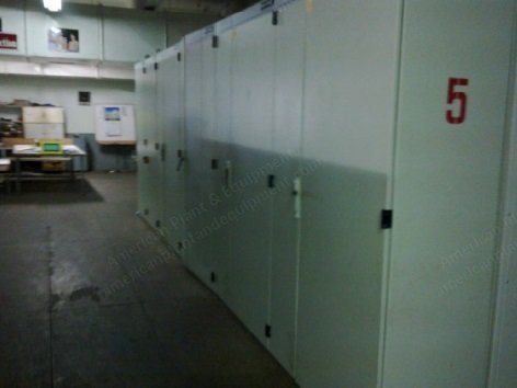 Barmag, SW-62-R-900, 1990, POY Line, 8 Positions, 6 Ends per Position, 290 kg/hr Capacity