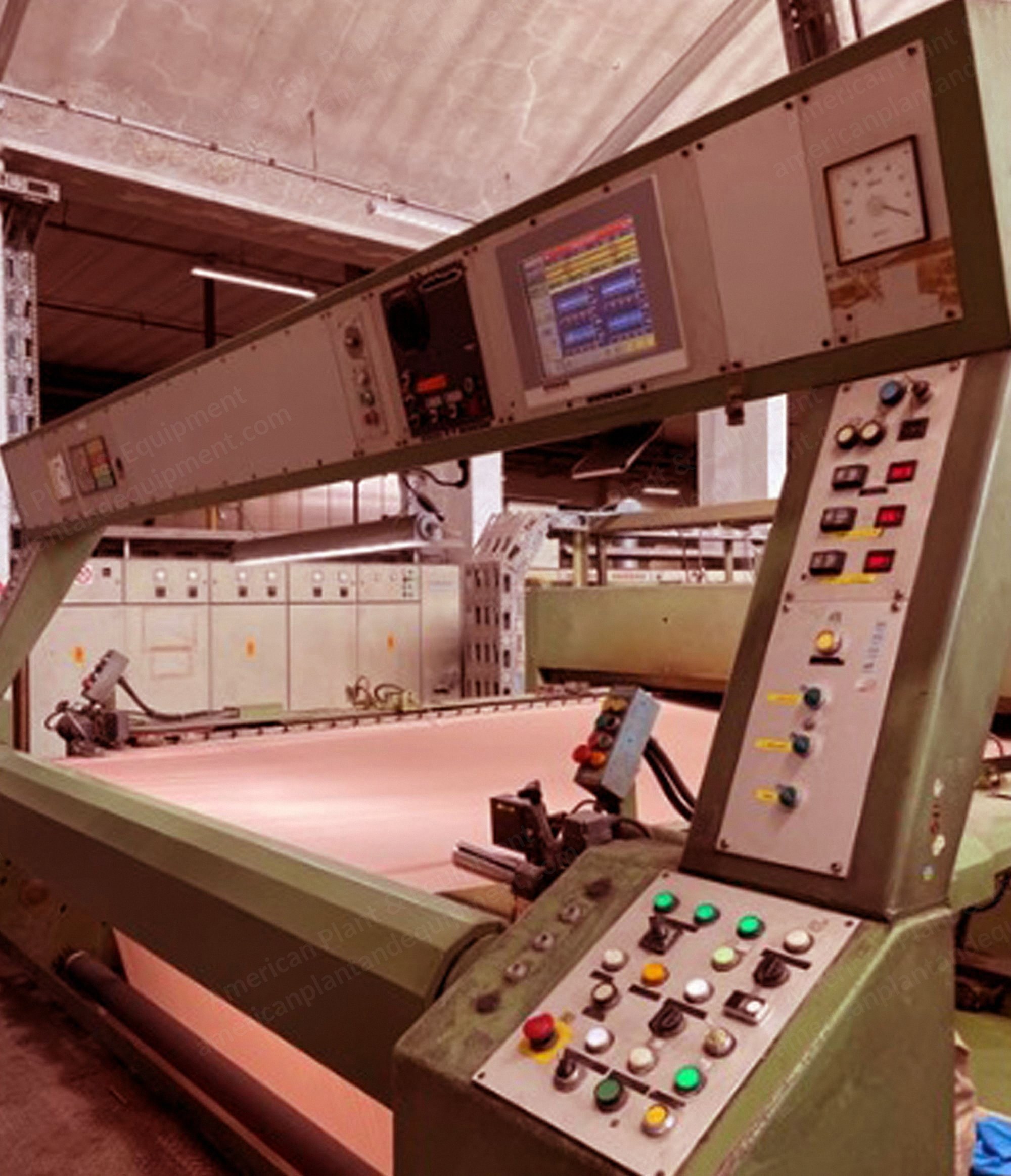 Babcock, 1988, 3200mm Working Width, 7 Chambers, Gas Fired, Combined Pin & Clip Chain