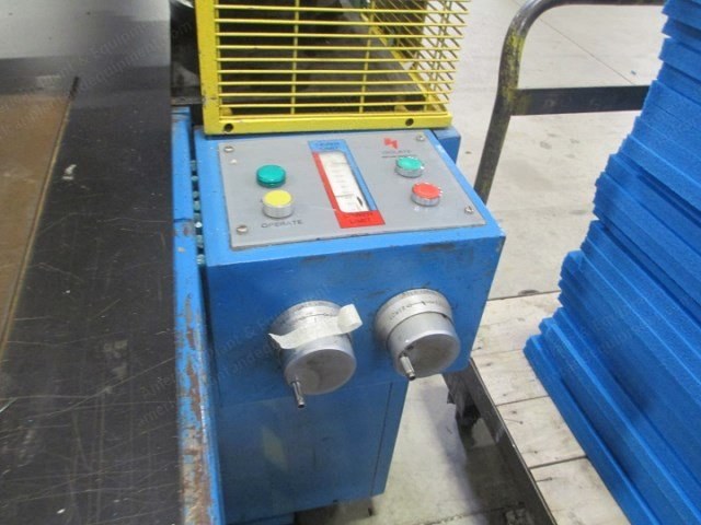 Samco, Series 70, 28x64 inch Front Apron, Adjustable Height, Die Cutter