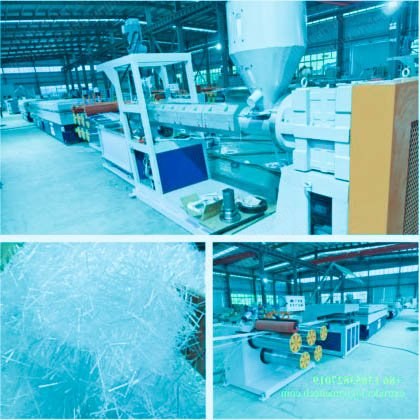 Jiamei, JM65, 2024, Fibrillated Mesh and Twisted Fiber Extrusion Line, 65mm Screw, 100 kg/h Capacity