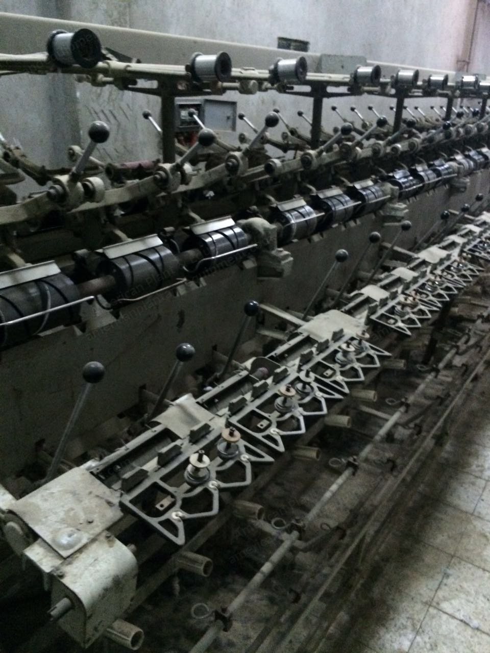 Savio, TDS, 1978, Twisting Machine, 200 to 360 Spindles, 8 Inch Feeding, 6 Inch Delivery