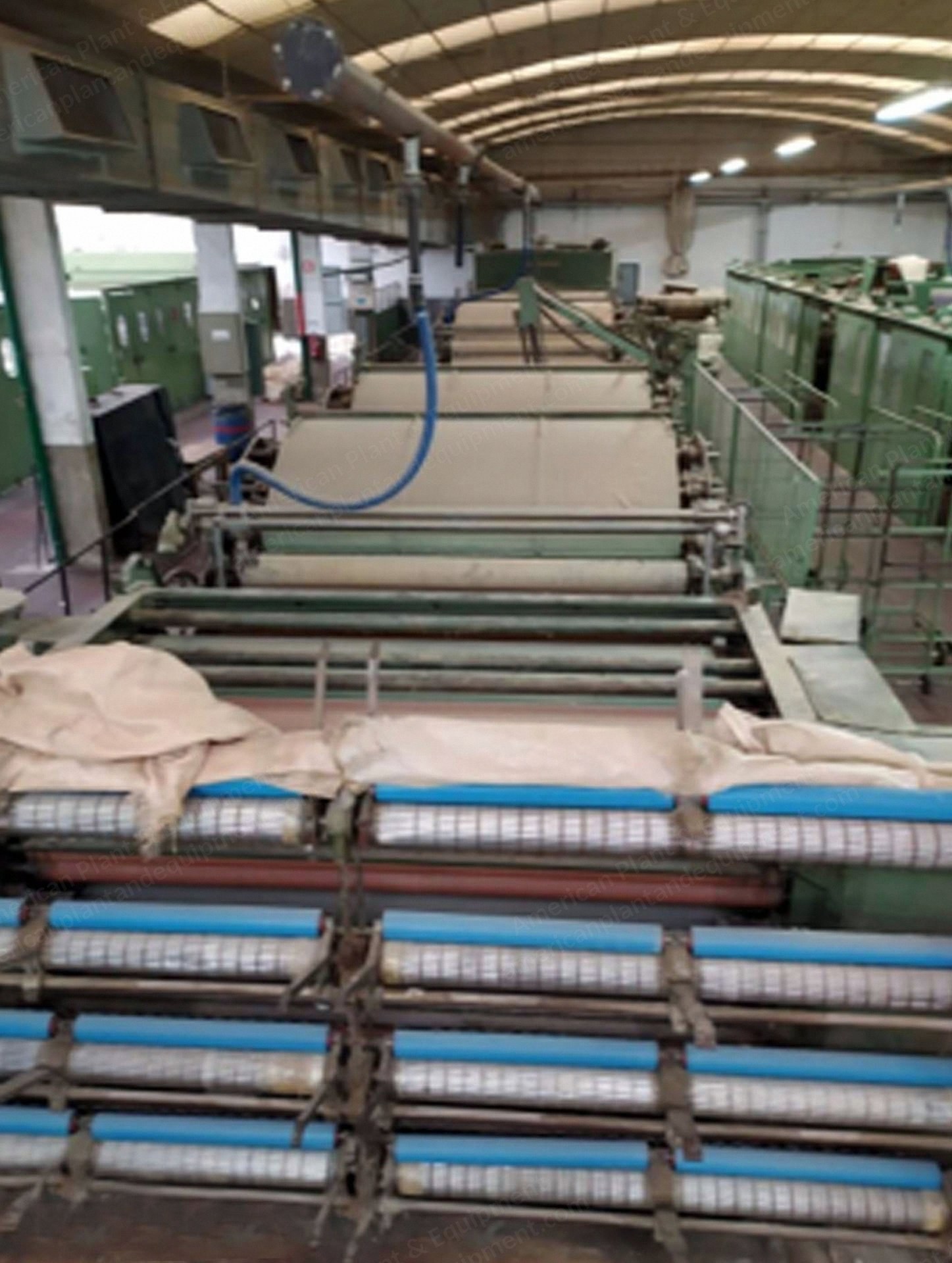 Massias, Woolen Carding Machine, 1984, 2500mm Working Width, 4 Main Cylinders, 37kW