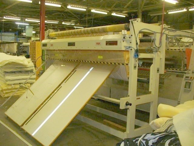 Meca, TA90, 1999, 90 inch Working Width, 3 Bars, Computerized Quilting Machine