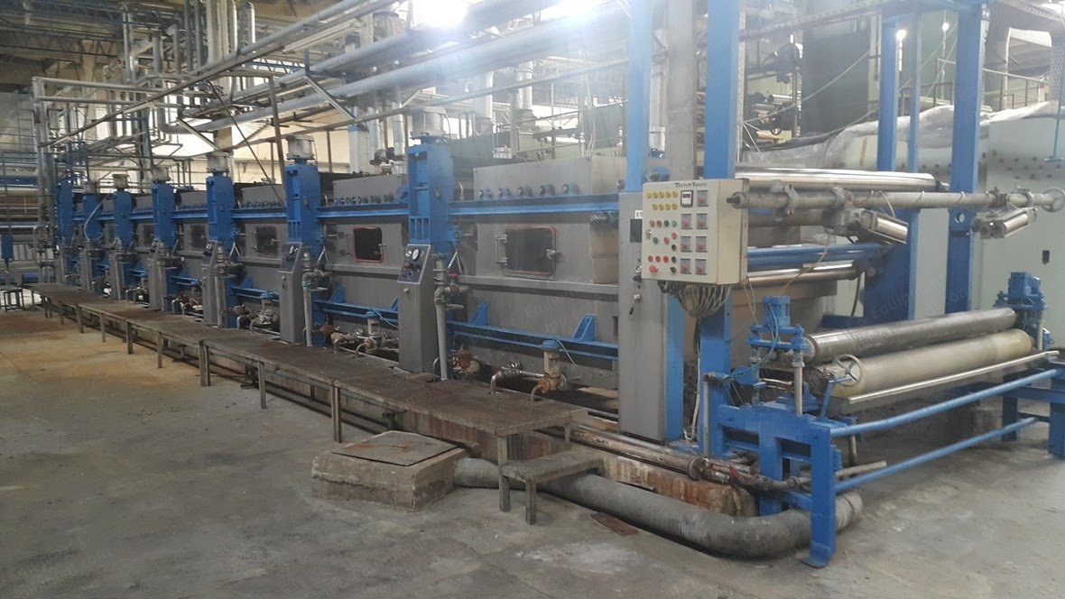 Parex-Mather, Singeing Machine, 1992, 2200mm Working Width, with Tortum Washing Machine