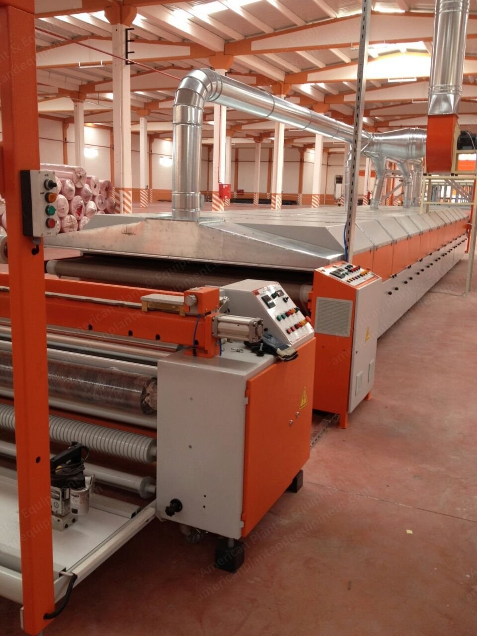 Biamak, Rotary Sample Printing Machine, 2000mm Width, 12m Oven, Magnetic Stick/Blade System