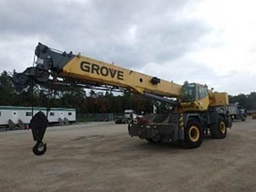 Grove, RT600E, 2004, 45,000 kg Capacity, 105 ft Boom, 29-51 ft Jib, 2 Winches