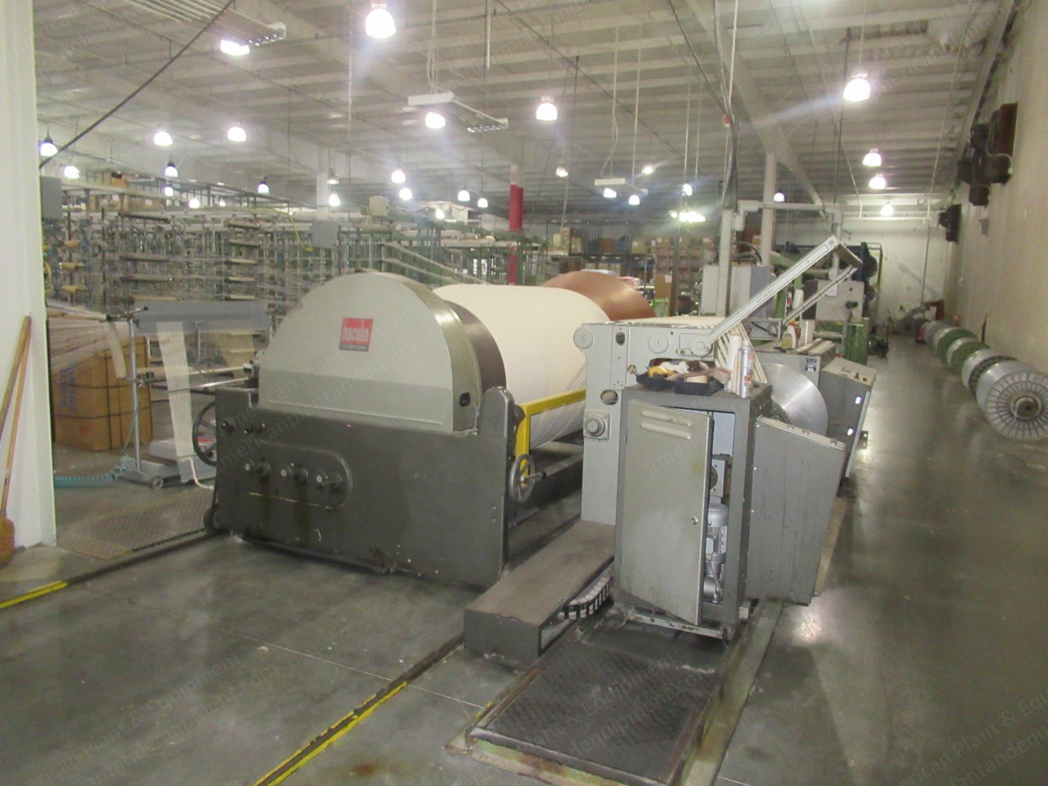 Hacoba Warper and Creel, 1987, 2200mm Working Width