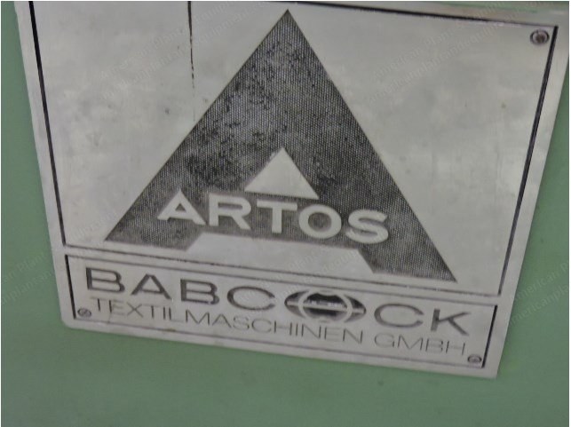 Artos Babcock, 5000, 1989, 3400mm Width, 8 Chambers, Oil Heated, Horizontal Pin/Clip Chain